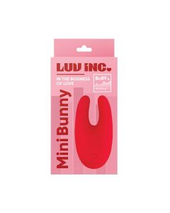 Luv Inc. U -Shape Mini Bunny - Red