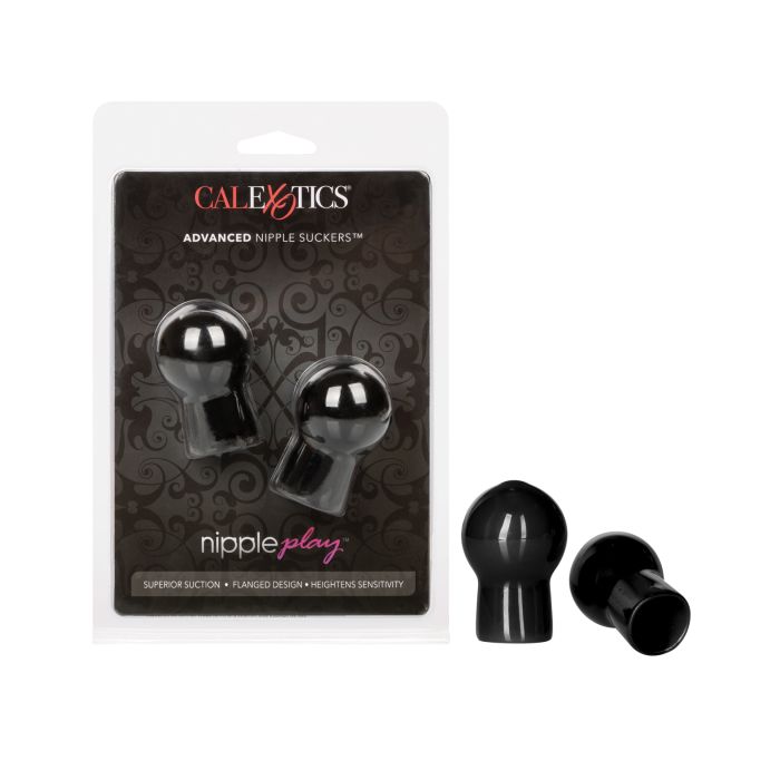 Nipple Play Advanced Nipple Suckers - Black